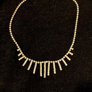 Rhinestone Necklace fit for a Princess!